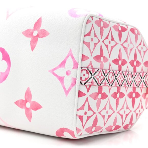 Louis Vuitton Monogram Giant By The Pool 2.0 Speedy Bandouliere 25 Rose Pink - Picture 4 of 5